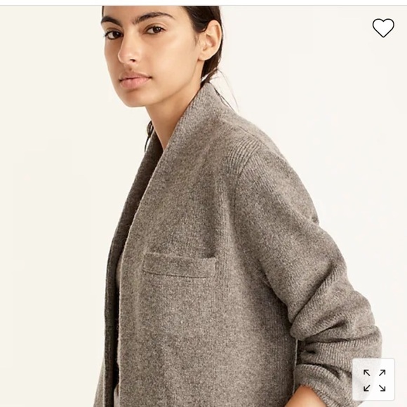 J Crew Cocoon sweater-blazer BA551 - Picture 2 of 5